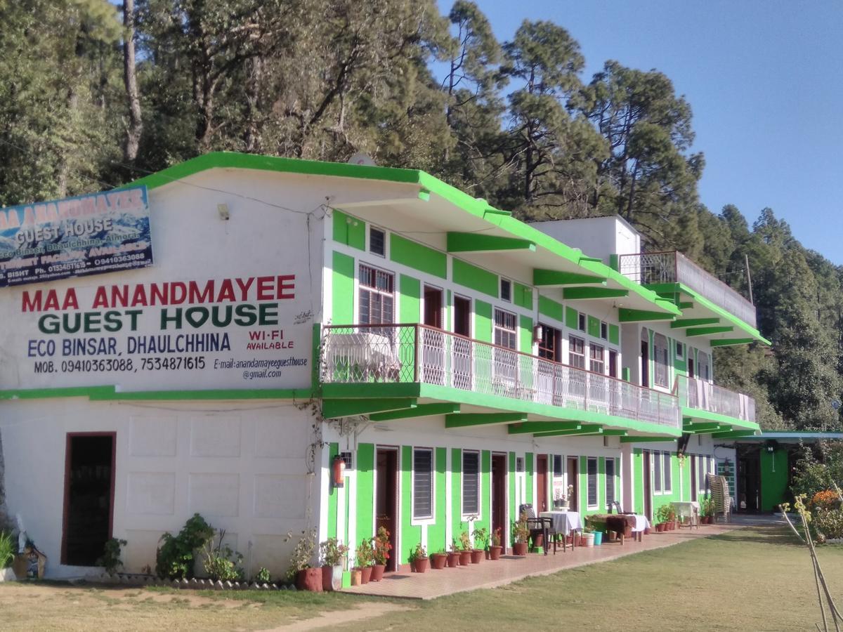 Maa Ananda Mayee Guest House Binsar Eksteriør billede